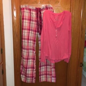 Pink pajamas